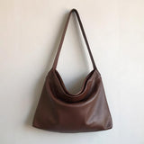 Women's Hobo Bag With Zipper Soft leather Hobo Bag Purse Minimalist Hobo Bag 