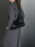 Leather Hobo Tote Bag Black Hobo Shoulder Bag Black Hobo Crossbody Bag 