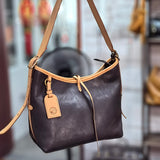 Women's Leather Hobo Bags Leather Hobo Crossbody brown Hobo Purse