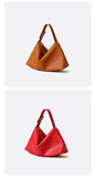 Women's Leather Hobo Handbags Red Leather Hobo Bag Zipper Hobo Bag 