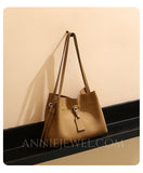 Women's brown Leather Hobo Tote Bag brown Hobo Shoulder Bag Hobo Bucket Bag