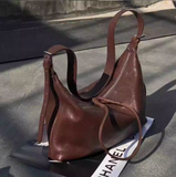 Women's brown Leather Hobo brown Hobo Shoulder Bag Zip Hobo Bag 