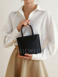 Women's Mini Leather Tote Handbags Mini Tote Leather Bag Mini Tote Leather 