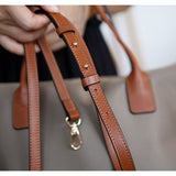 Women's Nylon Tote Handbags Small Nylon Tote Bag With Crossbody Strap 