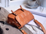 Women's Satchel Purse brown leather satchel Cross Body Satchel