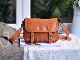 Women's Satchel Purse brown leather satchel Cross Body Satchel