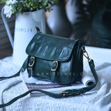 Women's Satchel Purse Green Satchel Bag Cross Body Satchel