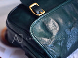 Women's Satchel Purse Green Satchel Bag Cross Body Satchel