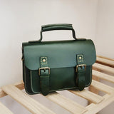 Genuine Leather Satchel Crossbody Bag Women's Satchel Handbags green satchel