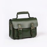 Genuine Leather Satchel Crossbody Bag Women's Satchel Handbags green satchel