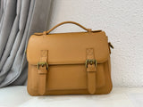 Genuine Leather Cross Body Satchel Bag Women's Satchel Purse 