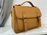 Genuine Leather Cross Body Satchel Bag Women's Satchel Purse 