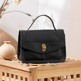 Black Satchel Handbag Women's Satchel 