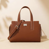 Women's Satchel brown Satchel Handbag brown leather tote handbag