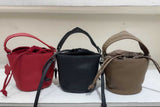 Women's Crossbody Bucket Bag Leather Small Leather Bucket Bag Crossbody 