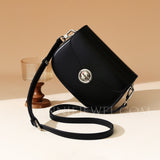 Women's Small Leather Crossbody Saddle Bag Saddle Leather Crossbody Bag Purse 