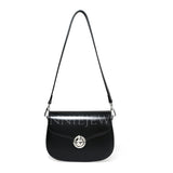 Women's Small Leather Crossbody Saddle Bag Saddle Leather Crossbody Bag Purse 