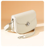 Women's Small Leather Crossbody Saddle Bag Saddle Leather Crossbody Bag Purse 