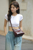 Women's Small Leather Hobo Bags Zip Hobo Bag Leather Hobo Shoulder Bags 