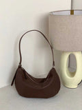 Small Hobo Bag Leather Small Hobo Shoulder Bag Hobo Bag With Zipper For Ladies 