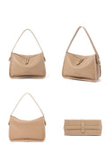 Women's Small Leather Hobo Purses Small Hobo Bag Leather Zipper Hobo Bag