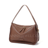 Women's Small Leather Hobo Purses Small Hobo Bag Leather Zipper Hobo Bag
