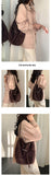Suede Leather Hobo Bag Soft Hobo Bag Suede Hobo Bag Shoulder Bag Womens - Annie Jewel