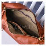 Womens Genuine Leather Hobo Bag Zipper Hobo Bag Soft Leather Hobo Purse 