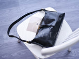 Genuine Leather Shoulder Bag Hobo Black Leather Hobo Black Leather Hobo Shoulder Bag 