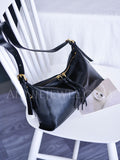 Genuine Leather Shoulder Bag Hobo Black Leather Hobo Black Leather Hobo Shoulder Bag 