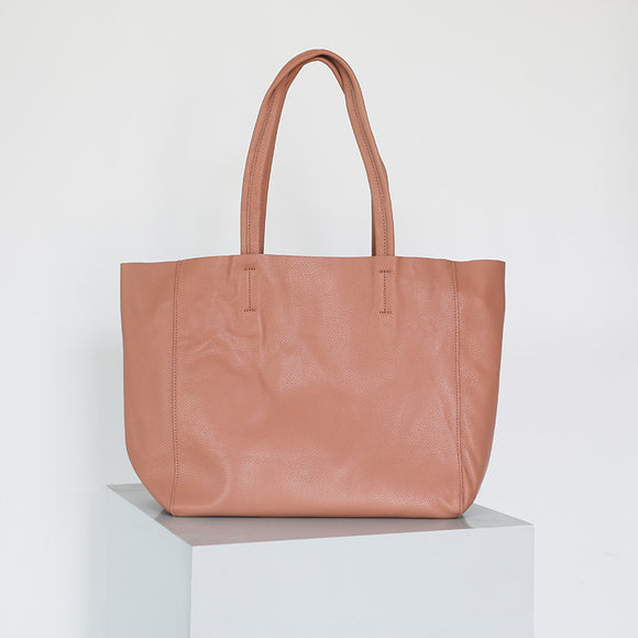 Real Leather Tote Bag Pink Leather Pink Tote Bag Womens Leather Work Tote 