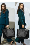 Genuine Leather Tote Bags For Women With Laptop Compartment Best leather Laptop Bag Women's - Annie Jewel