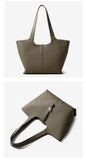 Womens gray Leather Work Tote Genuine Leather grey Purse grey Leather Tote Bag