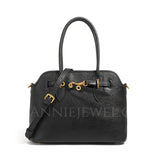 Womens Leather Work Tote black Leather Tote Bag Cowhide Tote Bag 