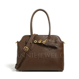 Womens Leather Work Tote chocolate brown Leather Tote Bag Cowhide Tote Bag 