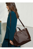 Genuine Leather Tote Bags For Women With Laptop Compartment Best leather Laptop Bag Women's - Annie Jewel