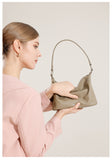 leather hobo crossbody Small Leather Hobo Purse Ladies grey leather hobo bag