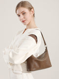 Womens Small Leather Hobo Bags Small Hobo Bag Leather Zipper Hobo Bag