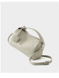 Small Leather Hobo Handbags beige  Leather Hobo Bag With Zipper For Ladies 