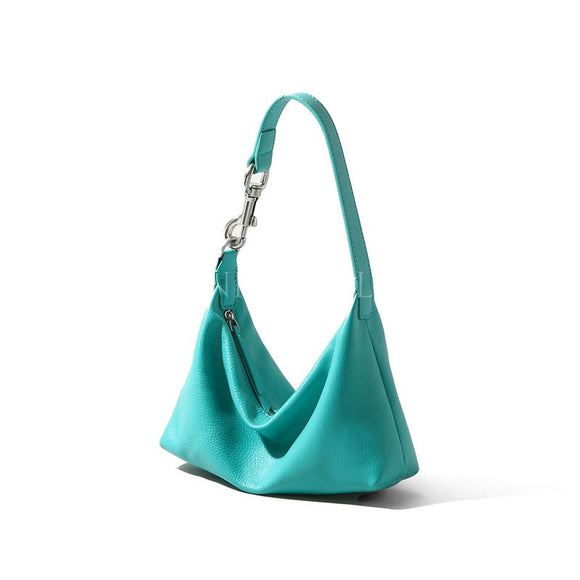 Womens Small Leather Hobo Purses Small Hobo Bag Leather Zipper Hobo Bag 