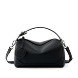 Small Leather Hobo Handbags black Leather Hobo Bag With Zipper For Ladies 