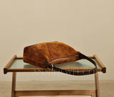 Brown Suede Hobo Bag Small Hobo Shoulder Bag Womens Soft Leather Leather Hobo 