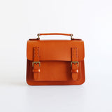 Womens Leather Satchel Bag tan Satchel Bag Side Shoulder Bag