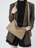 Brown Leather Hobo Bag Medium Hobo Purse Genuine Leather Hobo Purses Womens 