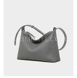 gray Leather Hobo Bag Medium Hobo Purse Genuine Leather Hobo Purses Womens 