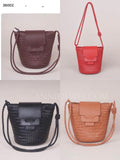 Woven Mini Bag Woven Leather Bucket Bag Leather Bucket Shoulder Bag Womens 