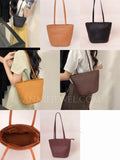 Small brown Leather Woven Tote Bag Woven Leather Tote Bags Womens 