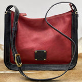 Women's Leather Hobo Bags Red Leather Hobo Bag Zip Hobo Bag 