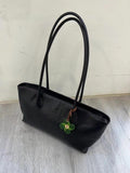 The Tote Bag Black Leather Medium Black Leather Purse Womens 