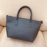 Zipper Leather Mini Tote Purse For Women